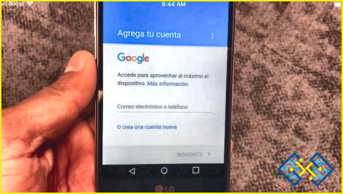 ¿Cómo se desbloquea la cuenta de Google si se ha olvidado la contraseña?

