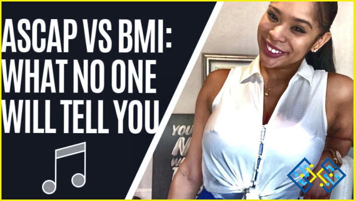 ¿Es BMI mejor que Ascap?
