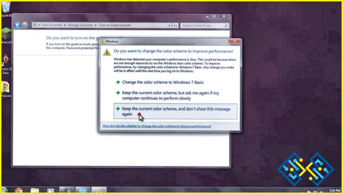 ¿Qué sucede cuando se elimina un perfil de usuario en Windows 7?
