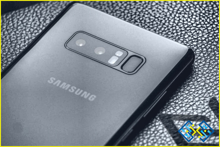 Cómo puedo cambiar mi cuenta de Samsung en el Galaxy Note 8?
