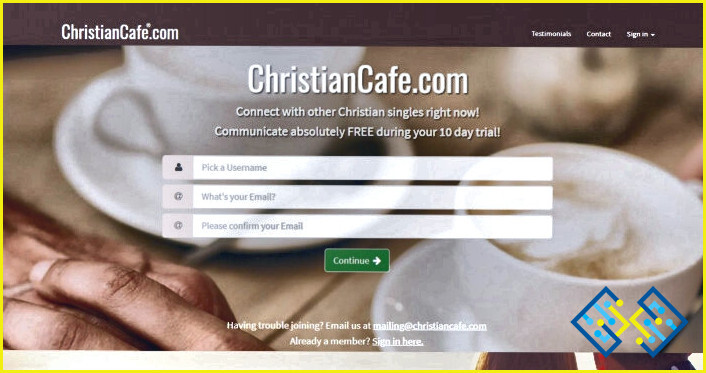 Cómo puedo eliminar mi cuenta de Christian cafe?
