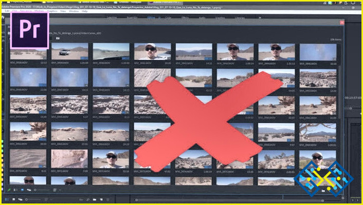 Cómo eliminar el archivo de proyecto de Adobe Premiere?