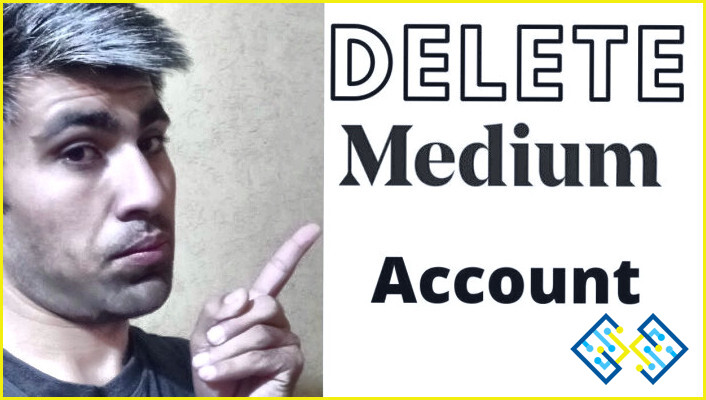 Cómo eliminar la cuenta de Medium.
