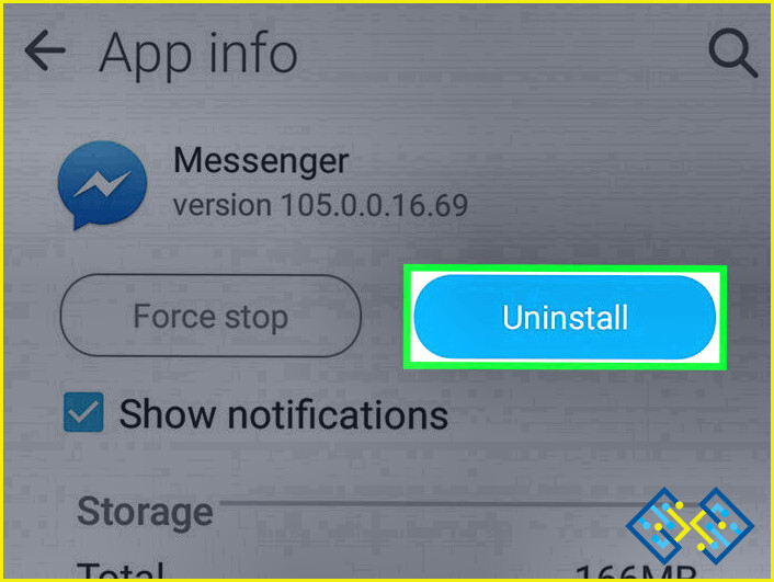 ¿Cómo eliminar las actualizaciones en Messenger?