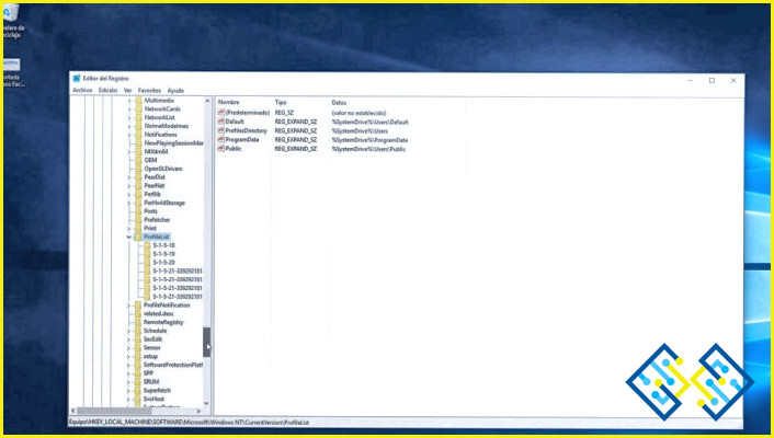 Cómo eliminar una cuenta de Outlook del registro en Windows 10?
