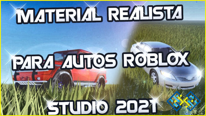 Cómo hacer un coche realista en Roblox?