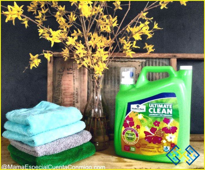 Cómo limpiar el derrame de detergente de lavandería?
