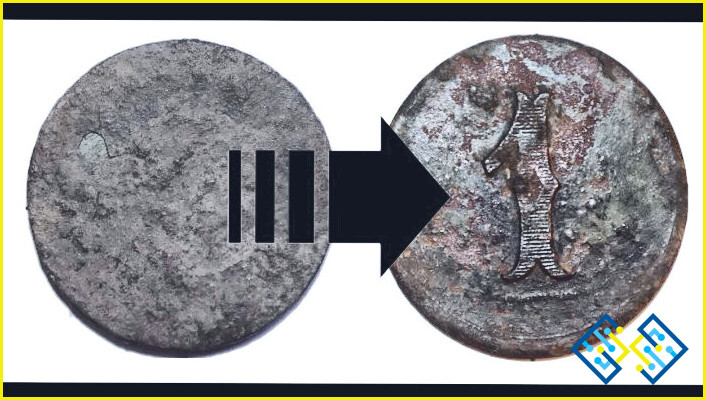 ¿Cómo limpiar las monedas antiguas encontradas en el suelo?
