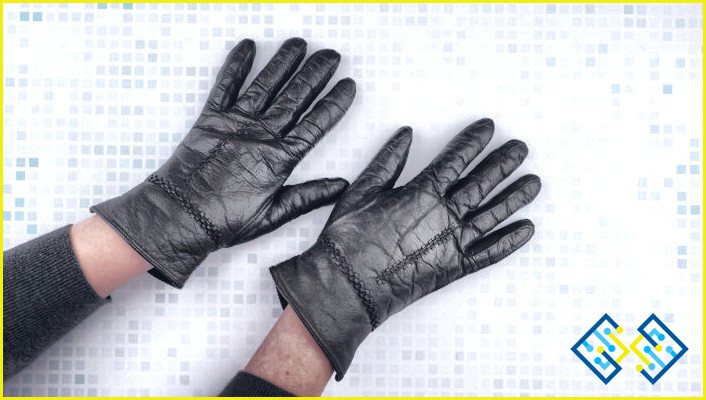 ¿Cómo limpiar los guantes de trabajo de cuero?
