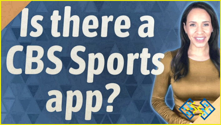 ¿Cómo puedo cancelar mi aplicación CBS Sports?
