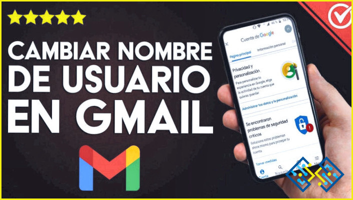 ¿Cómo puedo eliminar un nombre de usuario de Gmail?
