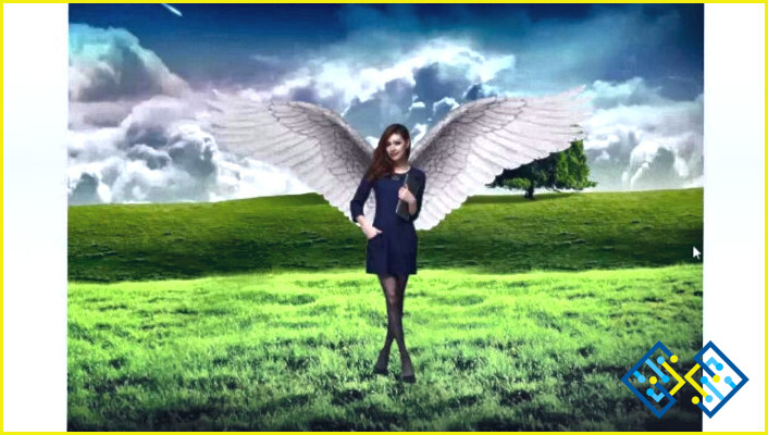 Cómo añadir alas de ángel a una imagen en Photoshop?