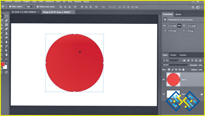 ¿Cómo dibujar un círculo en Photoshop Cc?