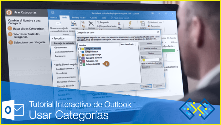 Cómo eliminar categorías en Outlook?