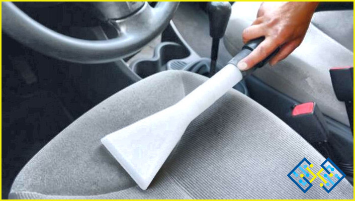 ¿Cómo eliminar el olor a orina de ratón de la tapicería del coche?
