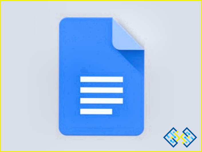Cómo eliminar un salto de sección en Google Docs?