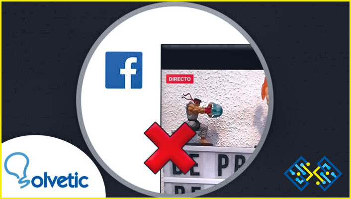 Cómo eliminar un vídeo en directo de Facebook?