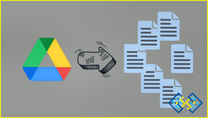 Cómo eliminar varios archivos en Google Drive?
