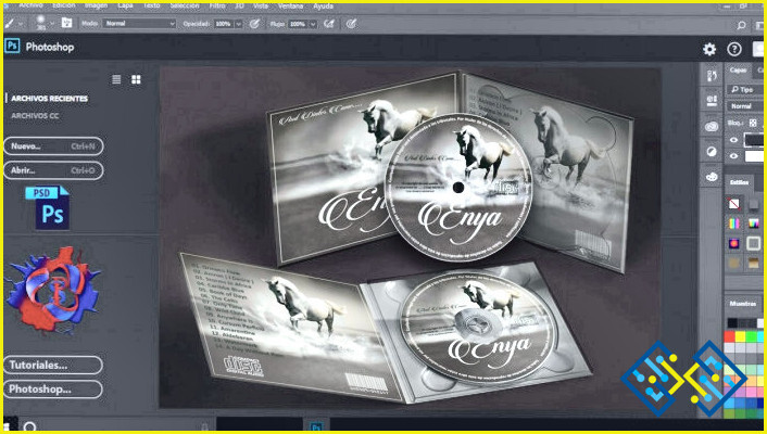 ¿Cómo hacer portadas de CD en Photoshop?