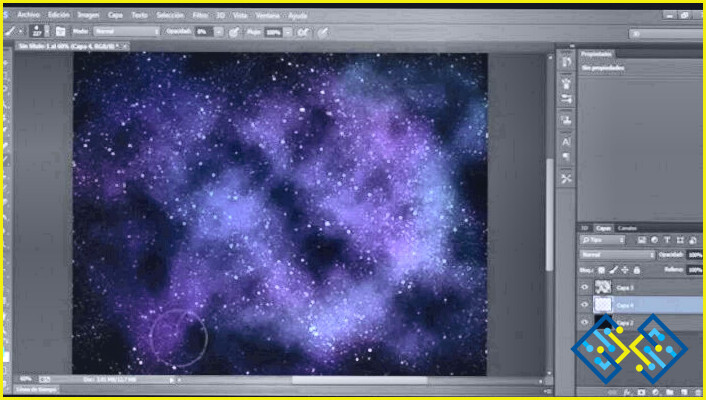 Cómo hacer una galaxia en Photoshop?
