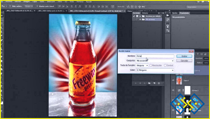 ¿Cómo hacer una marca de agua en Photoshop?