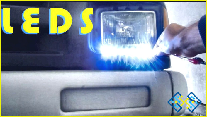 ¿Cómo instalar los faros LED en el coche?