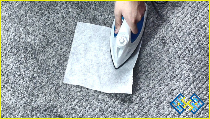 ¿Cómo limpiar una alfombra quemada?