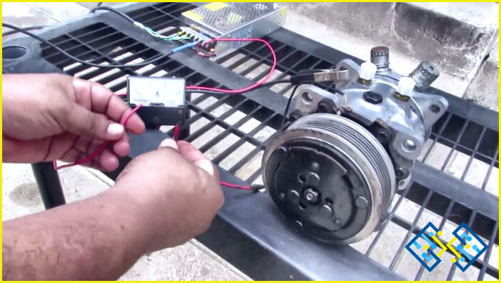 ¿Cómo probar el compresor de aire del coche con el multímetro?
