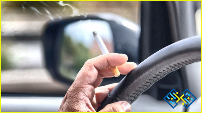 ¿Cómo saber si se ha fumado en un coche?