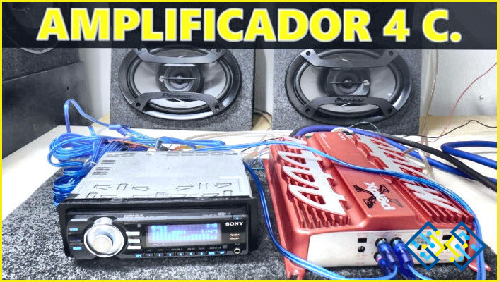 ¿Cómo utilizar el amplificador de coche con el equipo de música de casa?