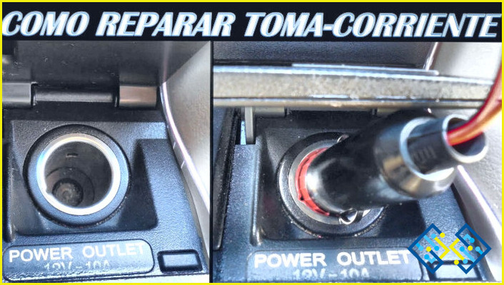¿Cómo arreglar un encendedor de coche?
