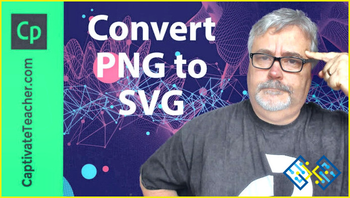 ¿Cómo convertir Png a Svg en Photoshop?
