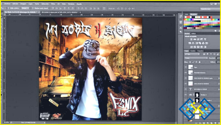 Cómo hacer portadas de mixtapes en Photoshop?
