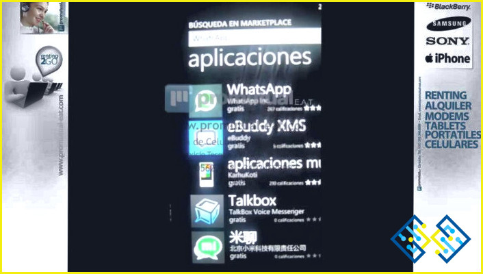 Cómo instalar Whatsapp en Windows Phone?
