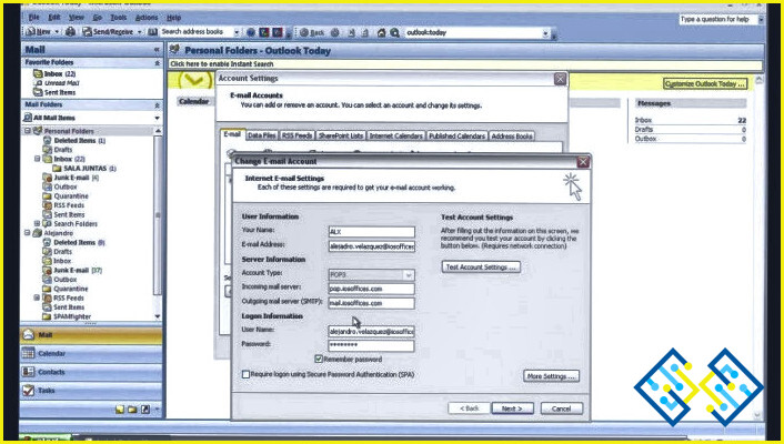 ¿Cómo puedo desinstalar y volver a instalar Outlook 2007?
