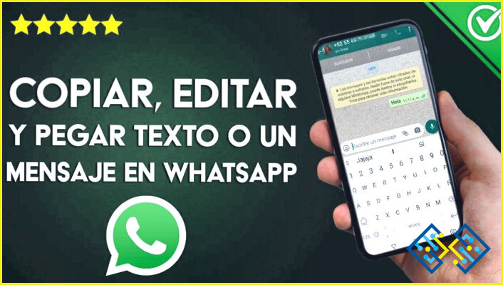 Cómo ver un mensaje copiado en Whatsapp?