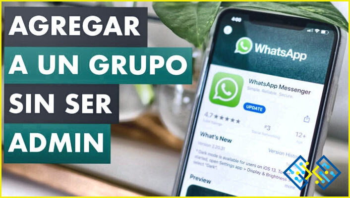 Cómo añadir números no guardados en el grupo de Whatsapp?
