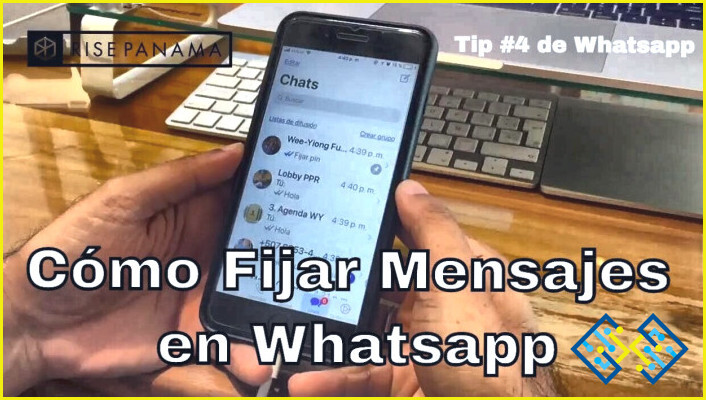 Cómo anclar un mensaje en el chat de grupo de Whatsapp Android?