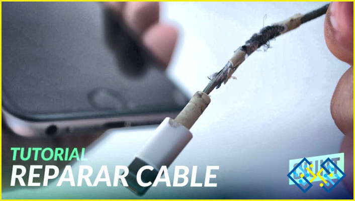 ¿Cómo arreglar la punta del cargador de Iphone roto?
Cómo arreglar el cable de carga del iPhone roto