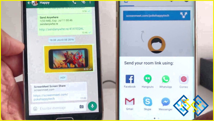 Cómo compartir la pantalla en una videollamada de Whatsapp?