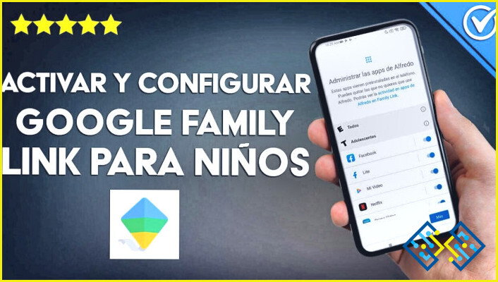 cómo crear una cuenta de google family link