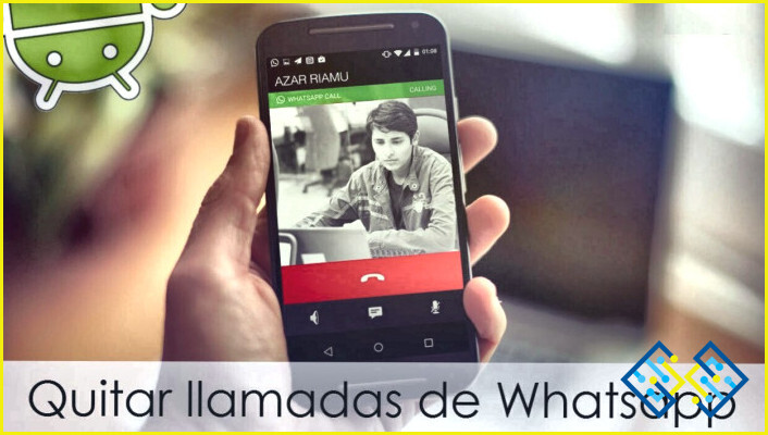 Cómo desactivar las llamadas de Whatsapp en el Iphone?