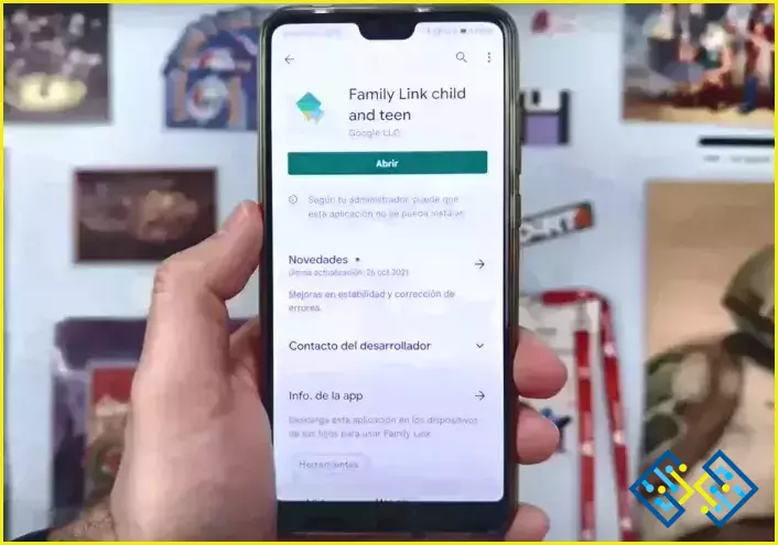 cómo desactivar un teléfono con google family link