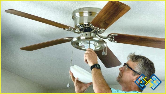 Cómo limpiar los ventiladores de techo sin hacer un lío?