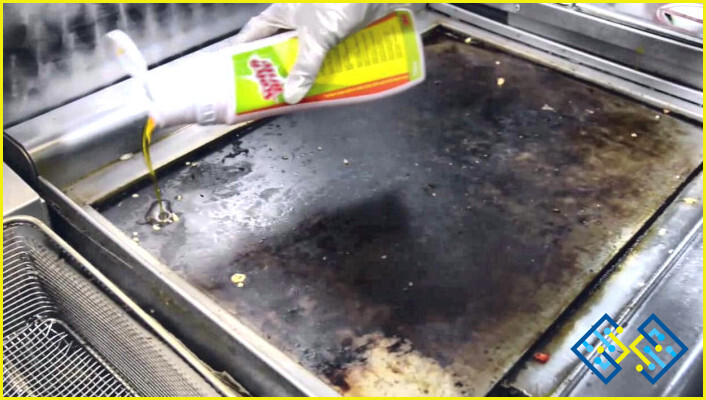 ¿Cómo limpiar una plancha de cocina?