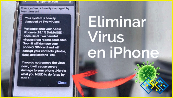 Cómo saber si tu Iphone tiene un virus?
