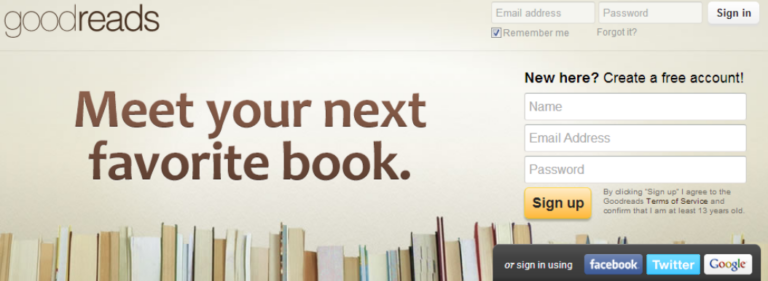 ¿Cómo puedo recuperar mi cuenta de Goodreads?