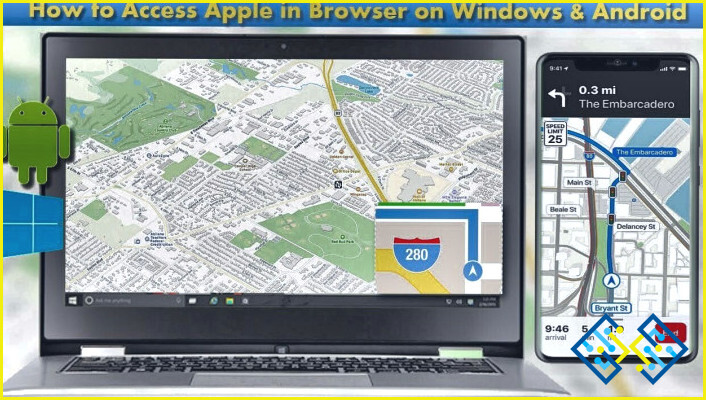 Cómo usar Apple Maps en dispositivos Android y Windows
