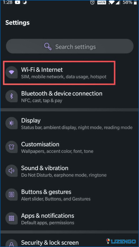 Wi-fi & amp;Internet