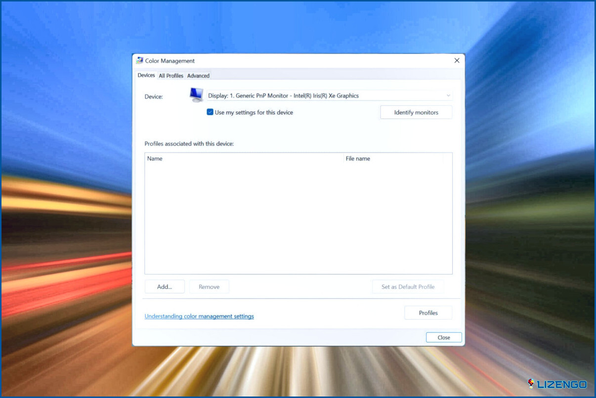 Cómo activar la gestión automática del color para aplicaciones en Windows 11
